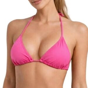 NWT Peixoto Fifi bikini top pink crush